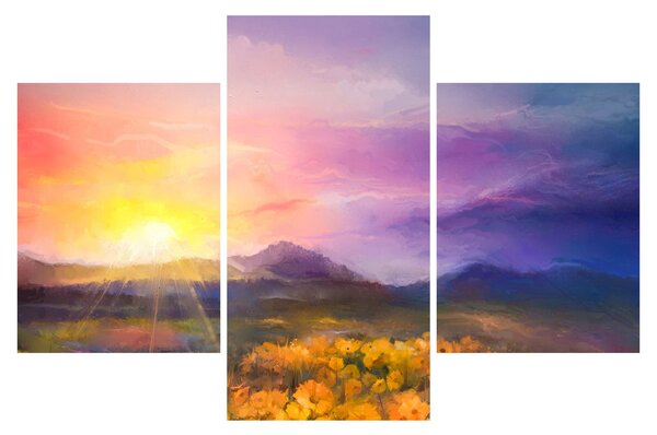 Kép - Hajnalban (90x60 cm)