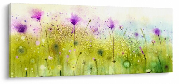 Kép - Réti virágok (120x50 cm)
