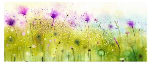 Kép - Réti virágok (120x50 cm)