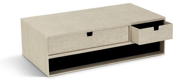 Karton fiókos rendszerező dokumentumokhoz Ted Canvas Paper Laminate – Bigso
