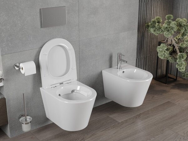 Mexen Rico függő WC csésze 48x35cm, fehér, 3372XX00