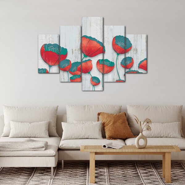 Kép - Pipacsok - kerozin (150x105 cm)