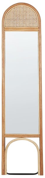 Állótükör BRUSSEY 170 cm Rattan Természetes