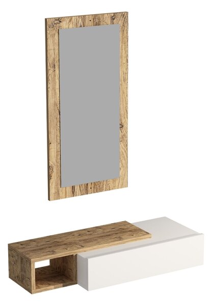 Hanah Home Sideboard Atlantic Pine White Vien - Atlantic Pine, White