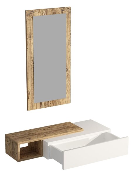 Hanah Home Sideboard Atlantic Pine White Vien - Atlantic Pine, White