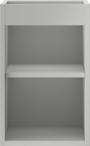 Mexen Box-A, fali szekrény 30 cm, matt szürke, 91AX1-0300-470-1-62
