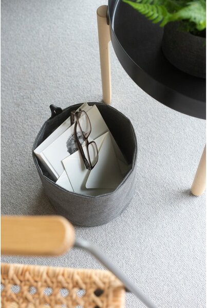 Textil tárolókosár ø 20x20 cm Soft Storage – Bigso