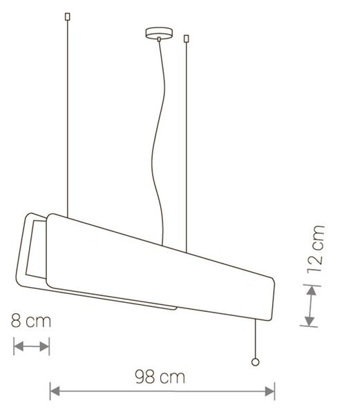 Lámpa Nowodvorski OSLO LED 7520