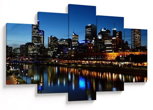 Éjszaka Melbourne-ben (150x105 cm)