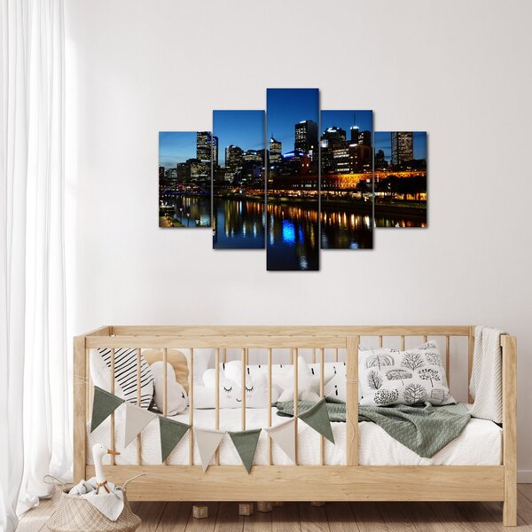Éjszaka Melbourne-ben (150x105 cm)