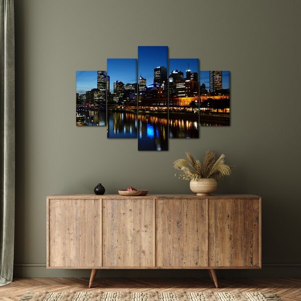 Éjszaka Melbourne-ben (150x105 cm)