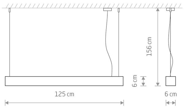 Lámpa Nowodvorski SOFT LED WHITE 120X6 7537