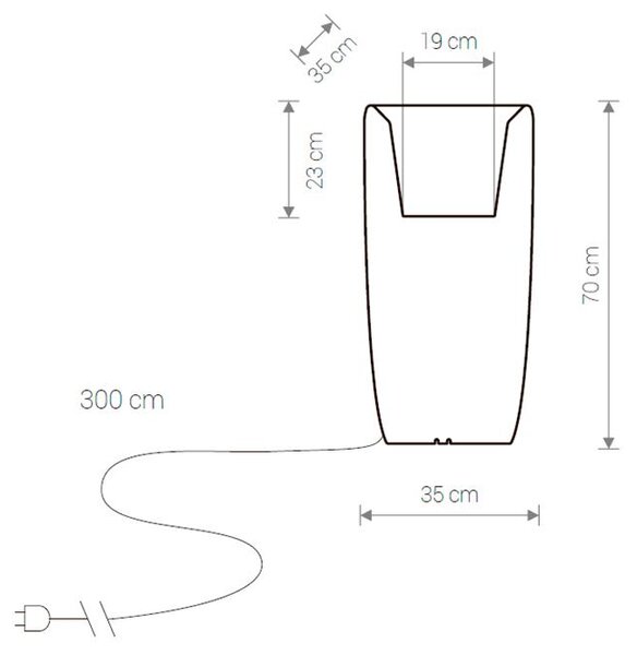 Lámpa Nowodvorski FLOWERPOT 9712