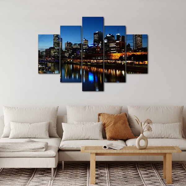 Éjszaka Melbourne-ben (150x105 cm)