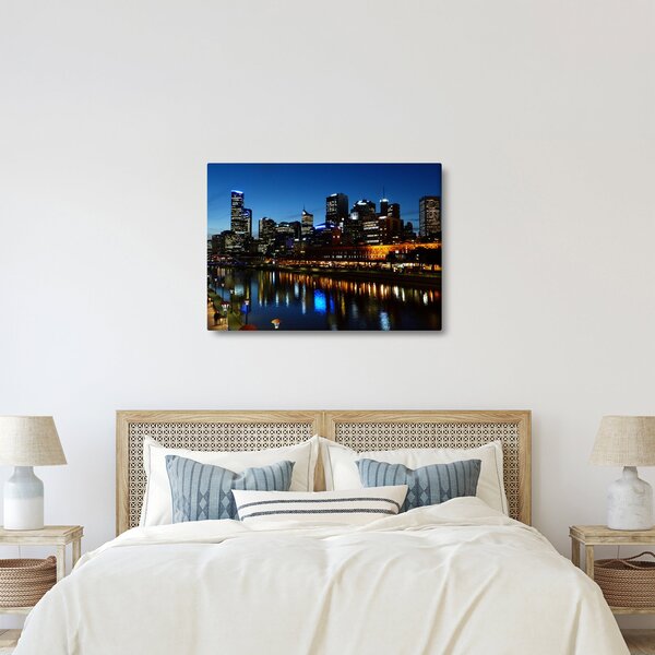Éjszaka Melbourne-ben (70x50 cm)