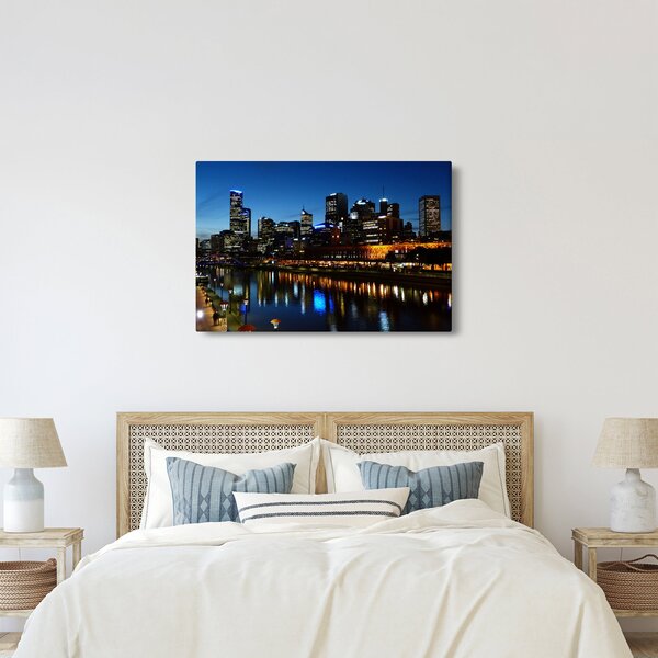 Éjszaka Melbourne-ben (90x60 cm)