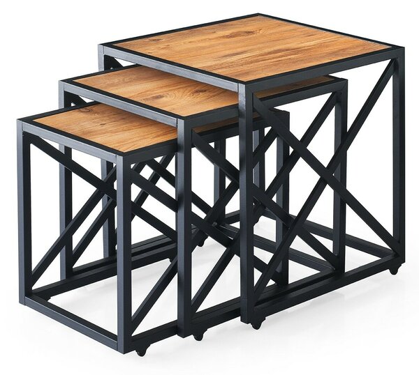 Hanah Home Nesting Table Pine Fly - 9407