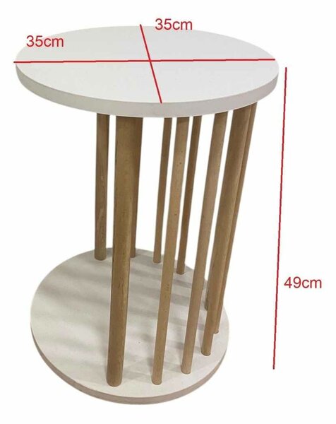 Hanah Home dohányzóasztal szett Sapphire Oak Peka-Set108 - Zafír tölgy