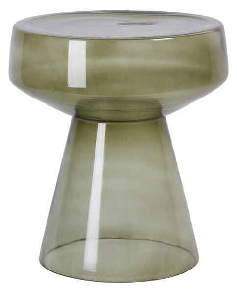 Üveg kerek tárolóasztal ø 37 cm Dakwa – Light & Living
