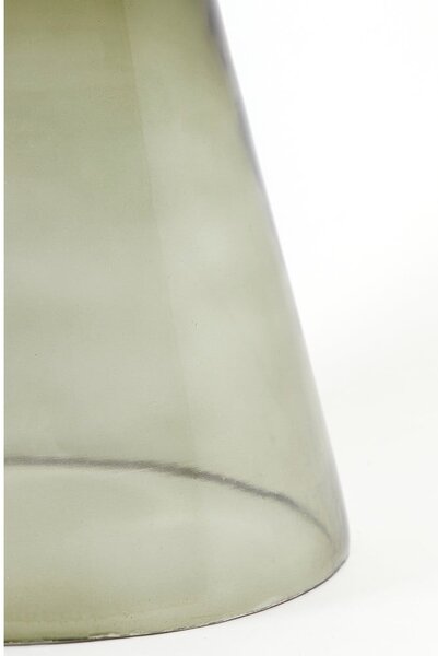 Üveg kerek tárolóasztal ø 37 cm Dakwa – Light & Living