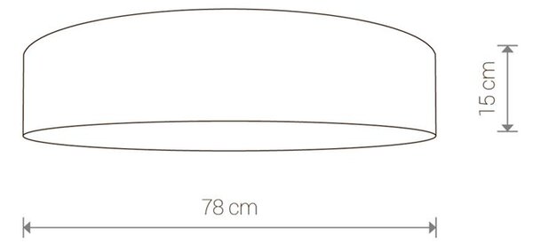 Lámpa Nowodvorski TURDA GRAY VII 8960