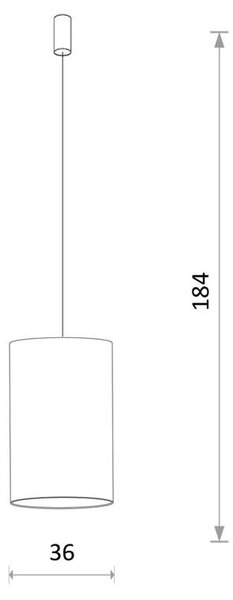 Lámpa Nowodvorski BARREL L PINK 8444