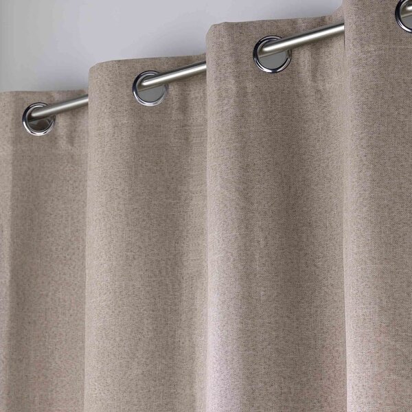 Barna sötétítő függöny 140x180 cm Crepuscule – douceur d'intérieur