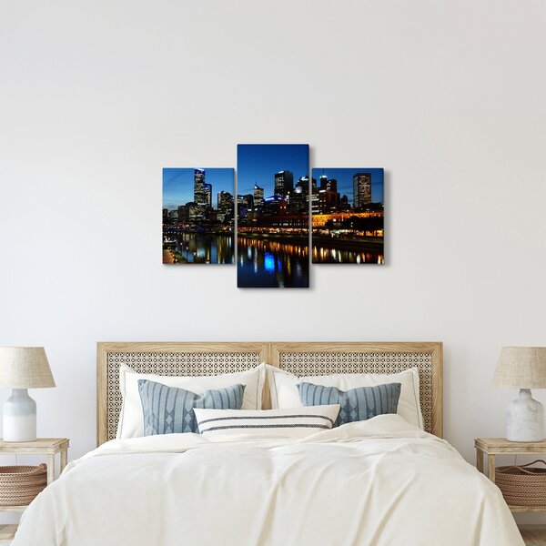 Éjszaka Melbourne-ben (90x60 cm)