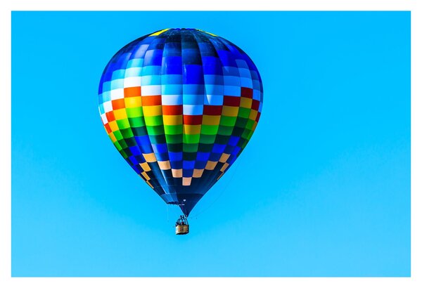 Kép - Hőlégballon (90x60 cm)