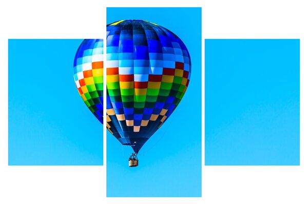 Kép - Hőlégballon (90x60 cm)