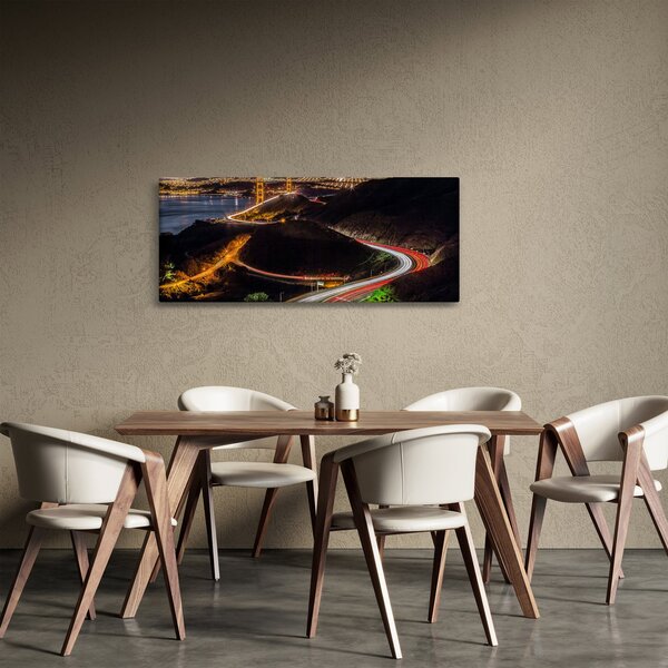 Kép - Golden Gate Bridge (120x50 cm)