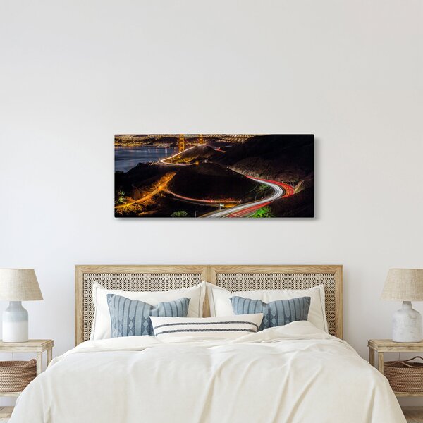 Kép - Golden Gate Bridge (120x50 cm)