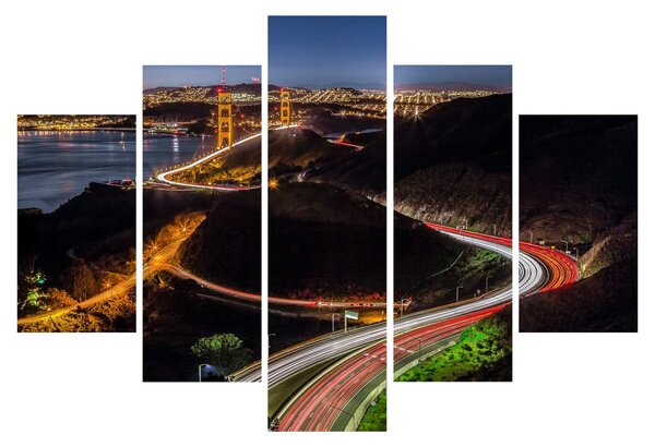 Kép - Golden Gate Bridge (150x105 cm)