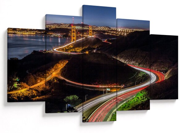Kép - Golden Gate Bridge (150x105 cm)