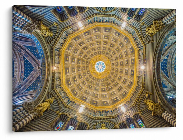 A Siena templom mennyezetének képe (70x50 cm)