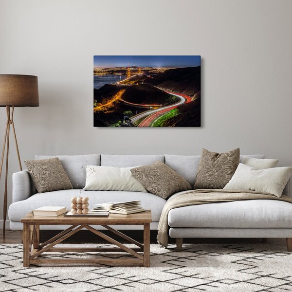 Kép - Golden Gate Bridge (90x60 cm)