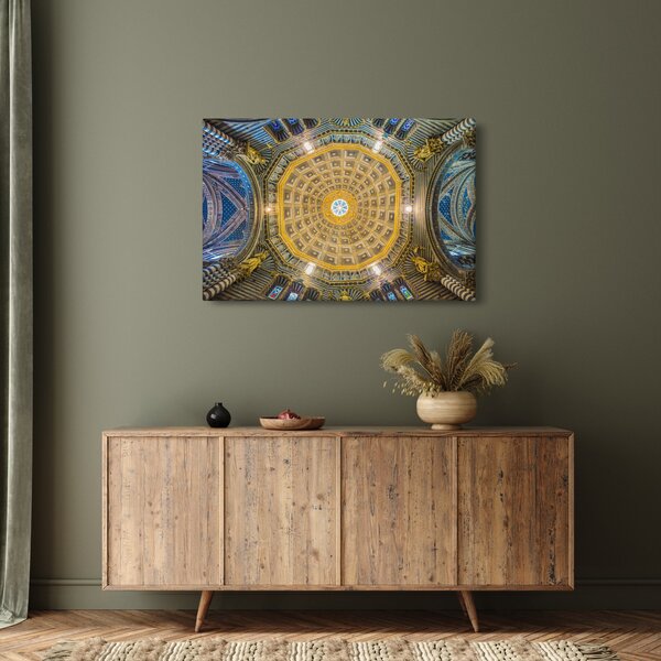 A Siena templom mennyezetének képe (90x60 cm)