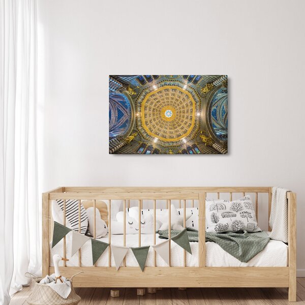 A Siena templom mennyezetének képe (90x60 cm)