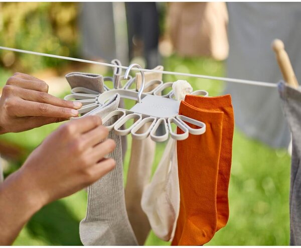 Bézs függő ruhaszárító Petal – Joseph Joseph