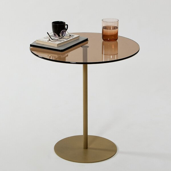 Hanah Home Kisasztal Gold Bronze Chill-Out - Arany, Bronz