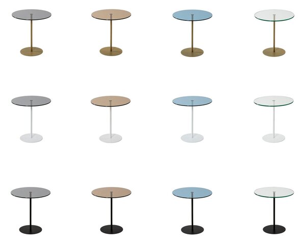 Hanah Home Side Table Black Bronze Chill-Out - Black, Bronze