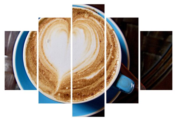 Kép - Latte Art (150x105 cm)
