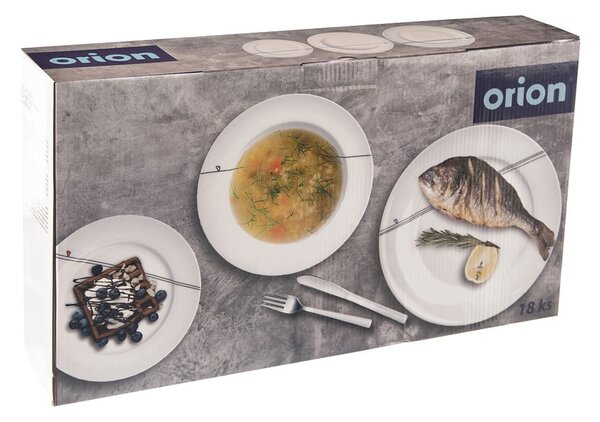Porcelán étkészlet 18 db-os – Orion