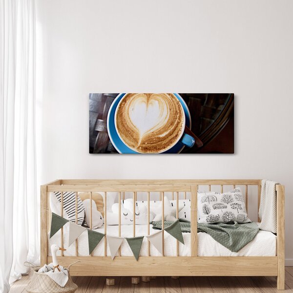 Kép - Latte Art (120x50 cm)