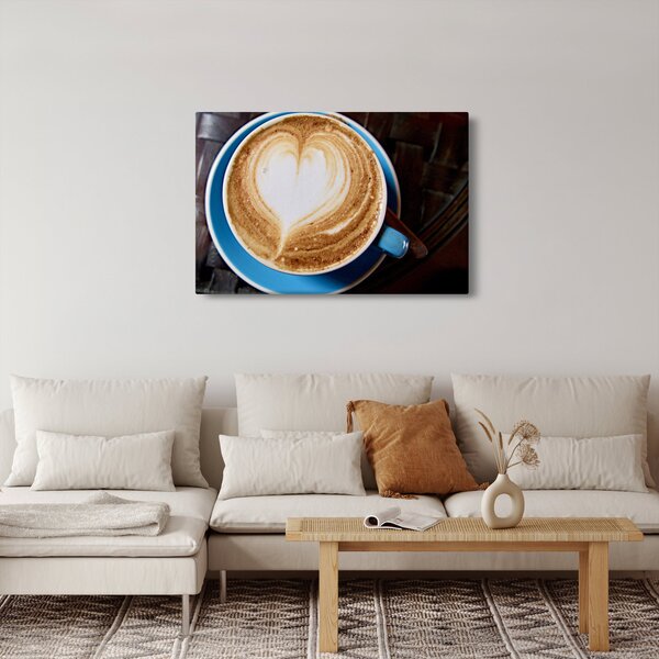 Kép - Latte Art (90x60 cm)