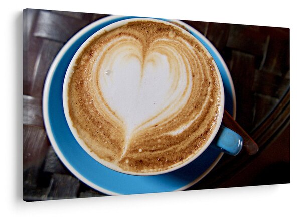 Kép - Latte Art (90x60 cm)