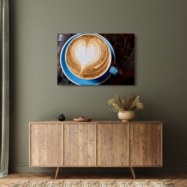 Kép - Latte Art (90x60 cm)