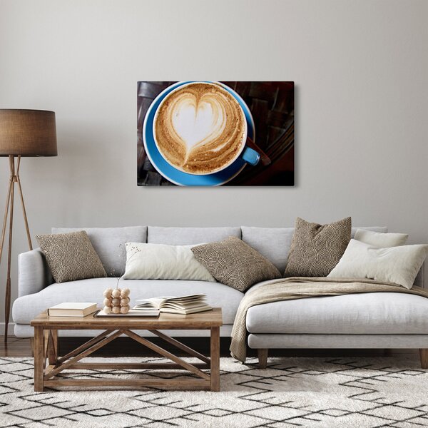 Kép - Latte Art (90x60 cm)