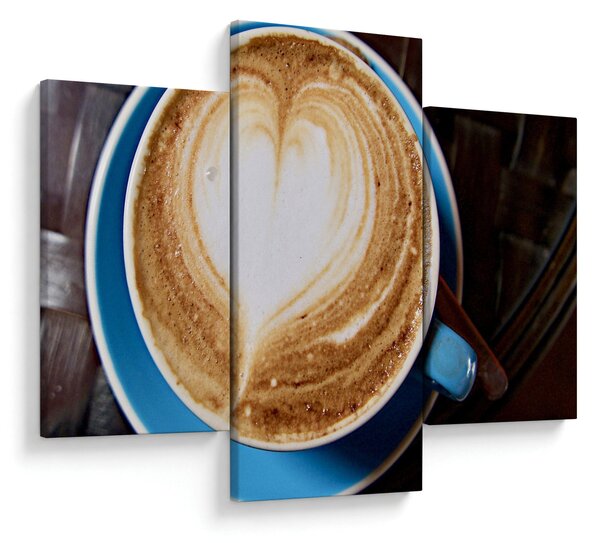 Kép - Latte Art (90x60 cm)