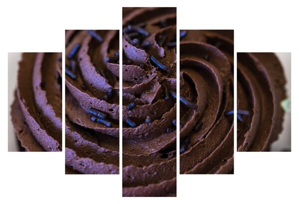 Kép - Csokoládé Cupcake (150x105 cm)